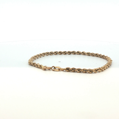 6" - Pre Owned - 9ct - Rope Chain Bracelet - ( 1.48g ) - Goldbank Jewellers