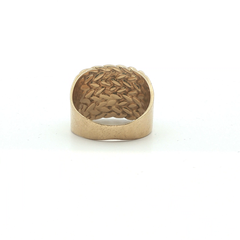 Size Y1/2 - Pre Owned - 9ct - 5 Row Keeper Ring - ( 12.03g ) - Goldbank Jewellers