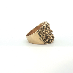 Size Y1/2 - Pre Owned - 9ct - 5 Row Keeper Ring - ( 12.03g ) - Goldbank Jewellers