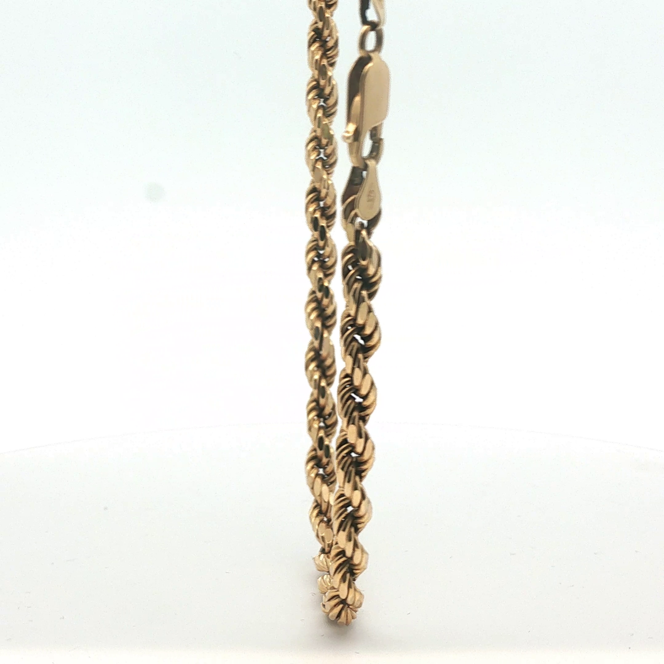 32" - Pre Owned - 9ct - Rope Chain - ( 23.86g ) - Goldbank Jewellers