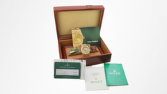 Pre Owned - Rolex Datejust 36mm - 16018 - 18ct Gold -  1979 - Full Box and Papers - Goldbank Jewellers