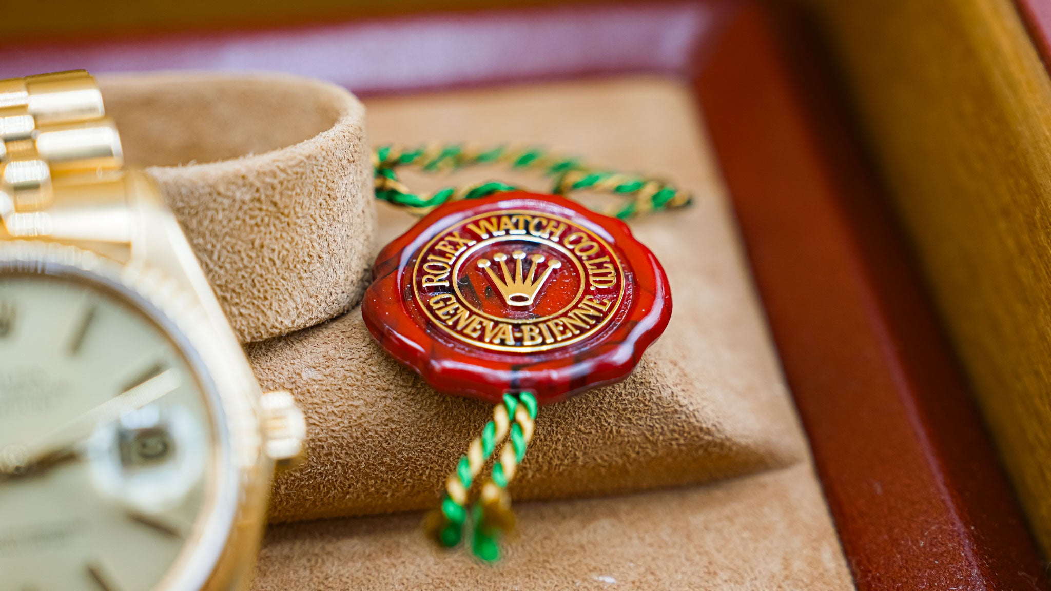 Pre Owned - Rolex Datejust 36mm - 16018 - 18ct Gold -  1979 - Full Box and Papers - Goldbank Jewellers