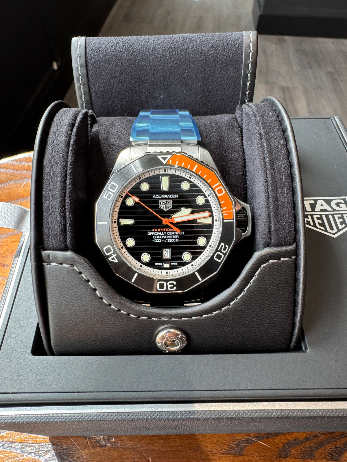 Pre Owned - Tag Heuer Aquaracer Superdiver - WBP5A8A - 2026 - Full Set - Goldbank Jewellers