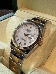 Pre Owned - Rolex Datejust - 116233 - 2005 - 36mm - Box And Rolex Service Card - Goldbank Jewellers
