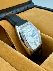 Pre Owned - Frank Muller Conquistador Diamond - 8005LD1R - 2002 - Box And Papers