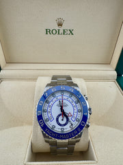 Pre Owned - Rolex Yachtmaster II - 116680- 2016 - 44MM -  Box And Papers - Goldbank Jewellers