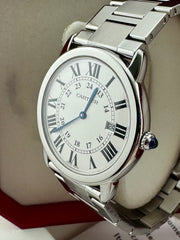 Pre Owned - Cartier Ronde Solo - 3603.-  Box And Card