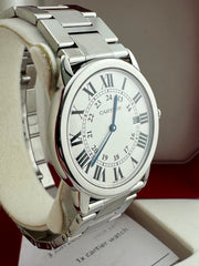 Pre Owned - Cartier Ronde Solo - 3603.-  Box And Card