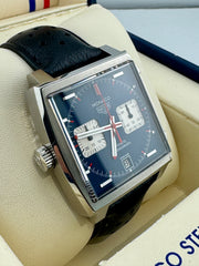 Pre Owned - Tag Monaco " Steve McQueen " - 2016 - Box And Papers