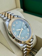 Pre Owned - Rolex DateJust - Olive Green - 126333 - 41mm Full Set - 2026