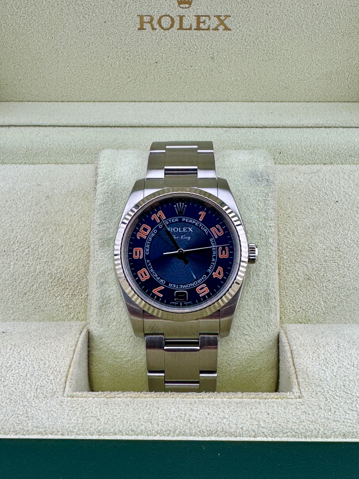 Pre Owned - Rolex AirKing - 114234 - 34mm - 2009 - Box And Papers