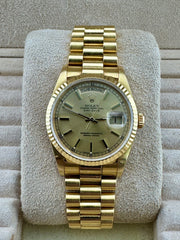 Pre Owned - Rolex DayDate - 36mm - 18238 - 1995 - Box And Papers