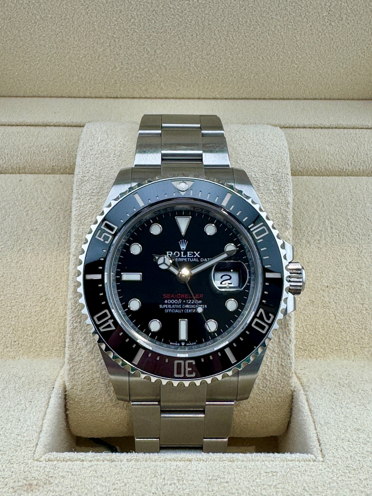 Pre Owned - Rolex SeaDweller - 126600 - 2021 - 43mm - Full Set