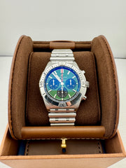 Pre Owned - Breitling Chronomat Green Dial - 2021 - 44mm - AB0134 - Full Set