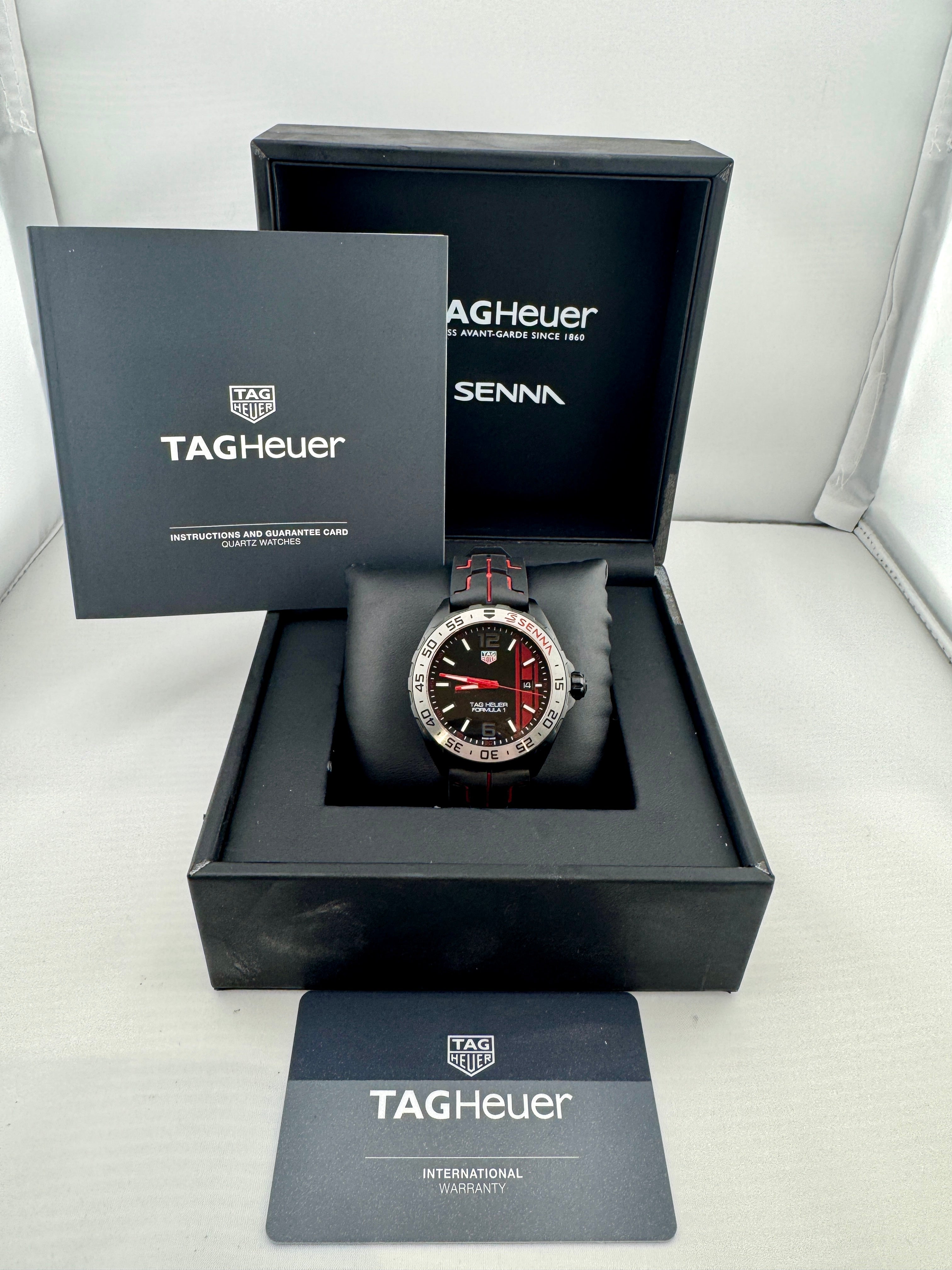Pre Owned - Tag Heuer Senna Edition - WAZ1014 - 2018 - Box And Papers - Goldbank Jewellers