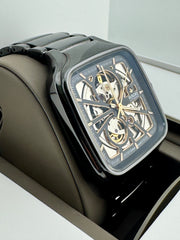 Pre Owned - Rado True Square Automatic Open Heart – R27086162 - 2022 - 38mm - Full Set - Goldbank Jewellers
