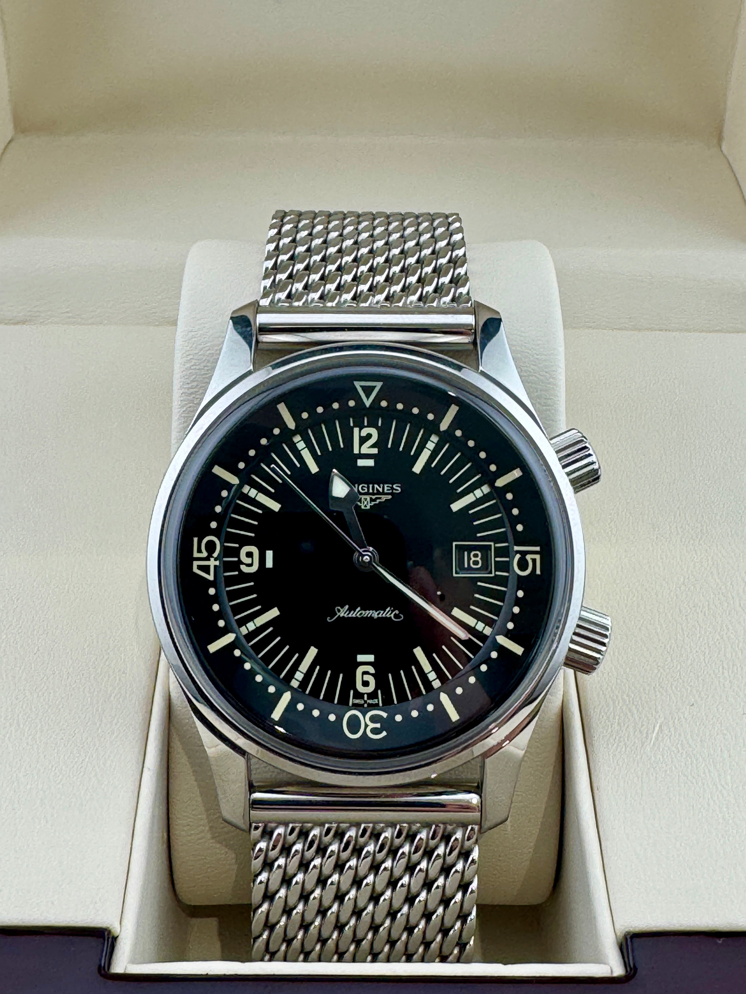Pre Owned - Longines Legend Diver - L37744506 - 42mm - 2025 - Box And Papers - Goldbank Jewellers