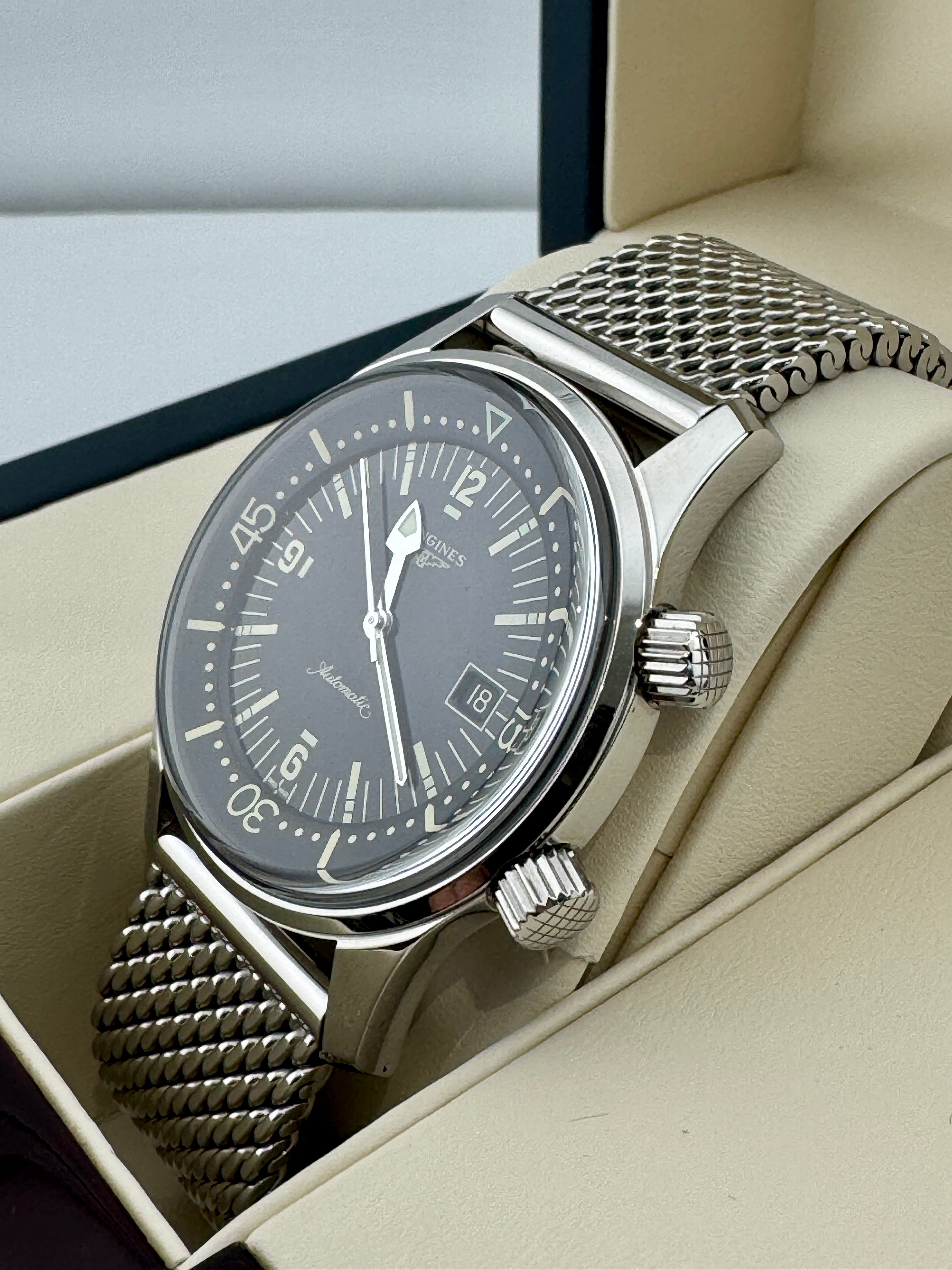 Pre Owned - Longines Legend Diver - L37744506 - 42mm - 2025 - Box And Papers - Goldbank Jewellers