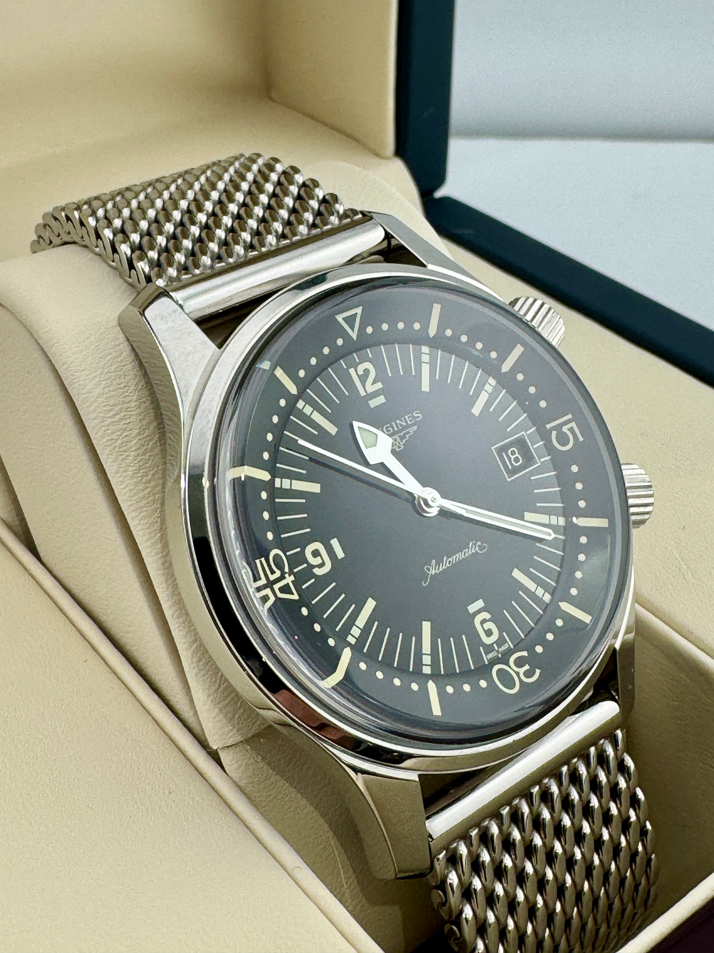 Pre Owned - Longines Legend Diver - L37744506 - 42mm - 2025 - Box And Papers - Goldbank Jewellers