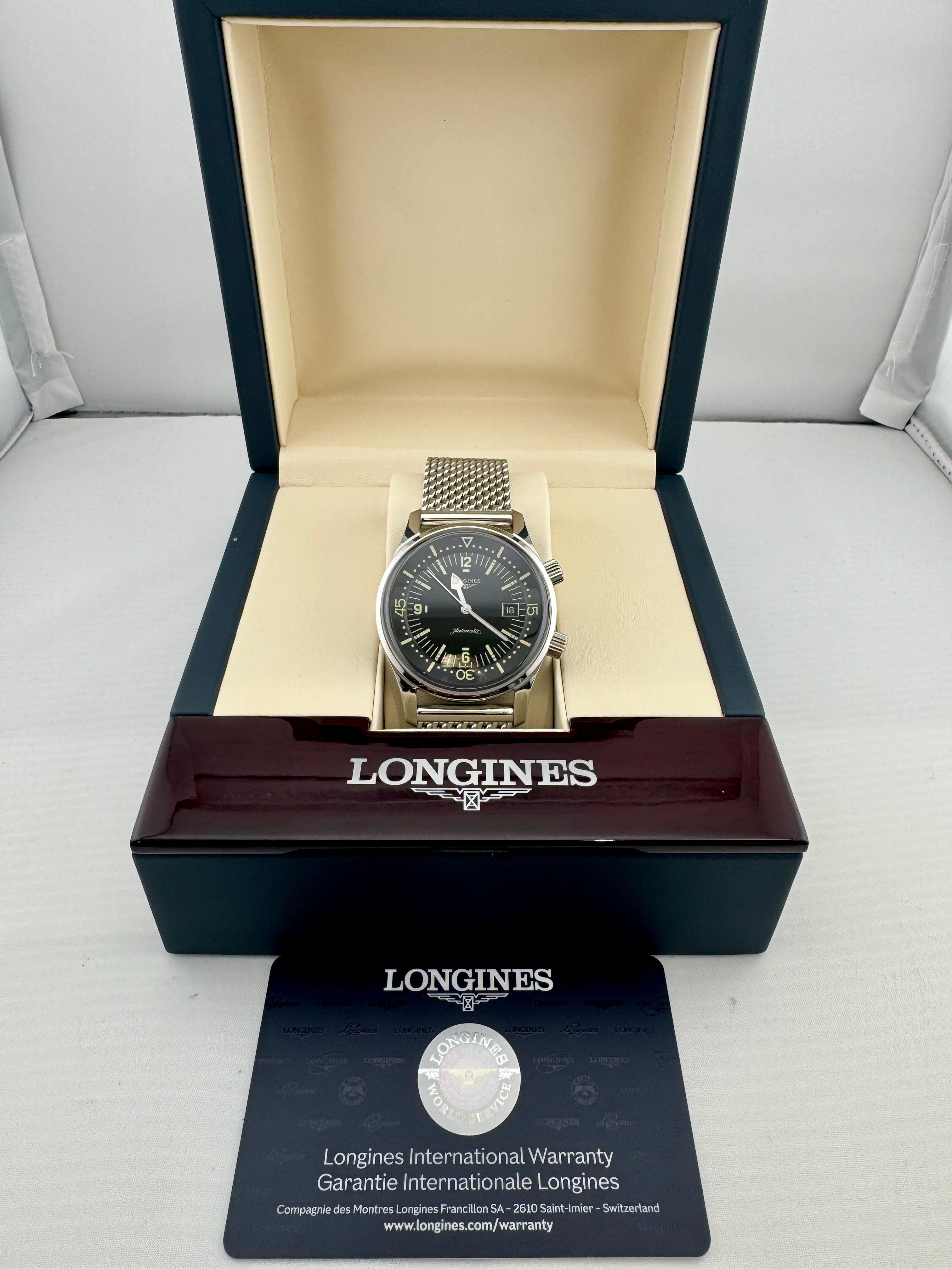Pre Owned - Longines Legend Diver - L37744506 - 42mm - 2025 - Box And Papers - Goldbank Jewellers