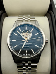 Pre Owned - Raymond Weil Open Heart - 2025 - 40mm - 4200 - Full Set - Goldbank Jewellers