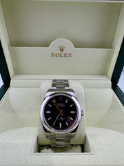 Pre Owned - Rolex Milgauess - 116400 - 2009 - Box And Papers