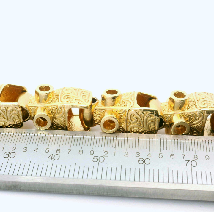 9” Pre-owned 9CT Lego Bracelet (54.5g)