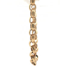 25" - Pre Owned - 9ct - Patterned Belcher Chain - ( 62.95g ) - Goldbank Jewellers