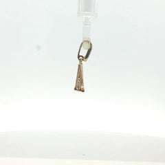 1" - Pre Owned - 9ct - Stone Set Letter A Pendant - ( 2.19g )
