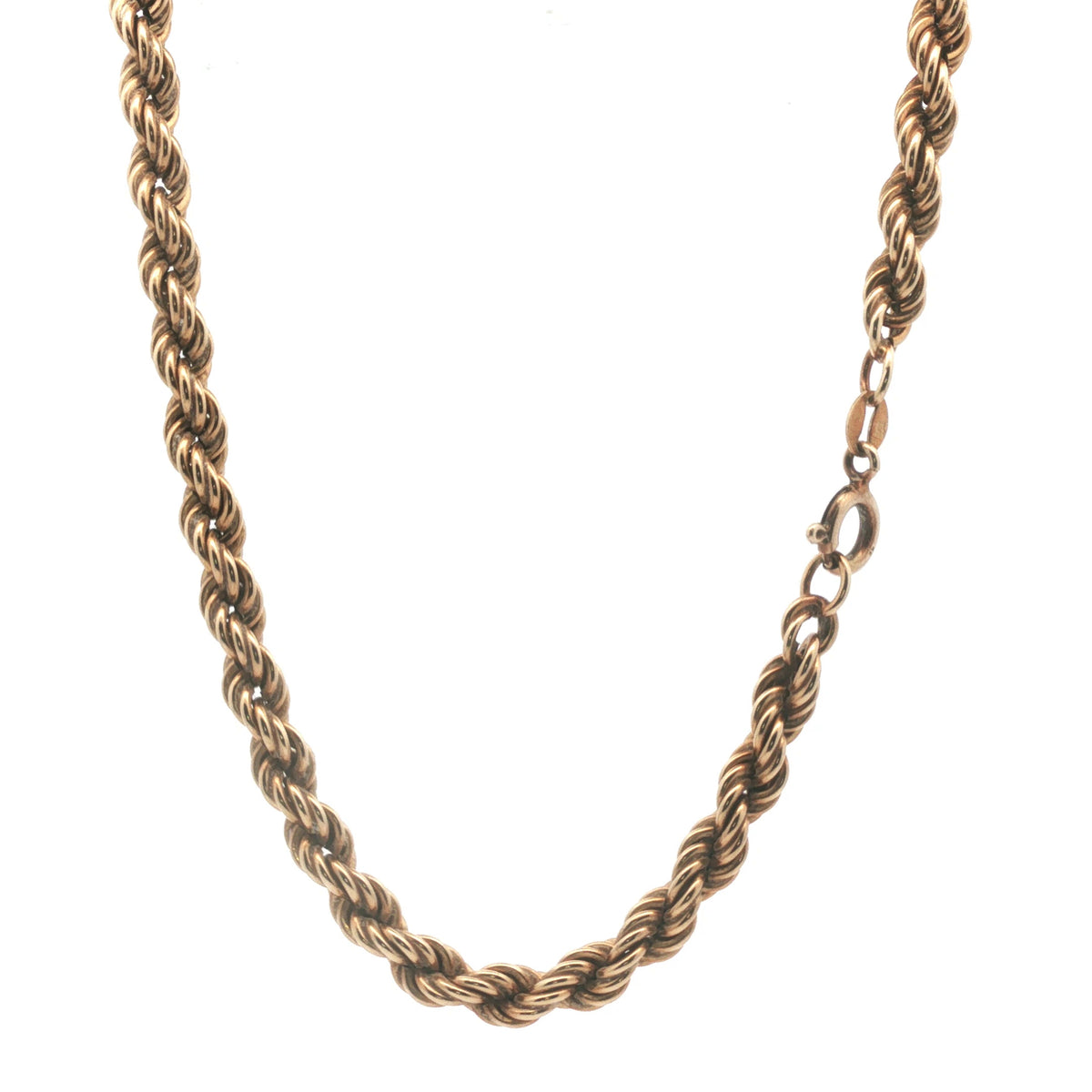 9ct - Pre Owned - Rope Chain - 18" - ( 8.86g )