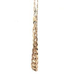 9ct - Pre Owned - Flat Curb Chain - 20" - ( 23.13g )