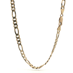 9ct - Pre Owned - Figaro Chain - 20" - ( 22.11g )