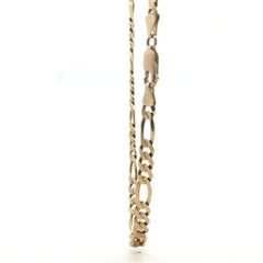 9ct - Pre Owned - Figaro Chain - 20" - ( 22.11g )