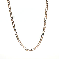 9ct - Pre owned - Figaro chain - 18.5" - (9.53g) - Goldbank Jewellers