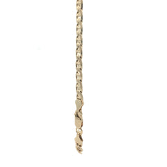 Silver 925/Gold plated - New - Mariner chain - 26" - ( 33.98g) - 6mm