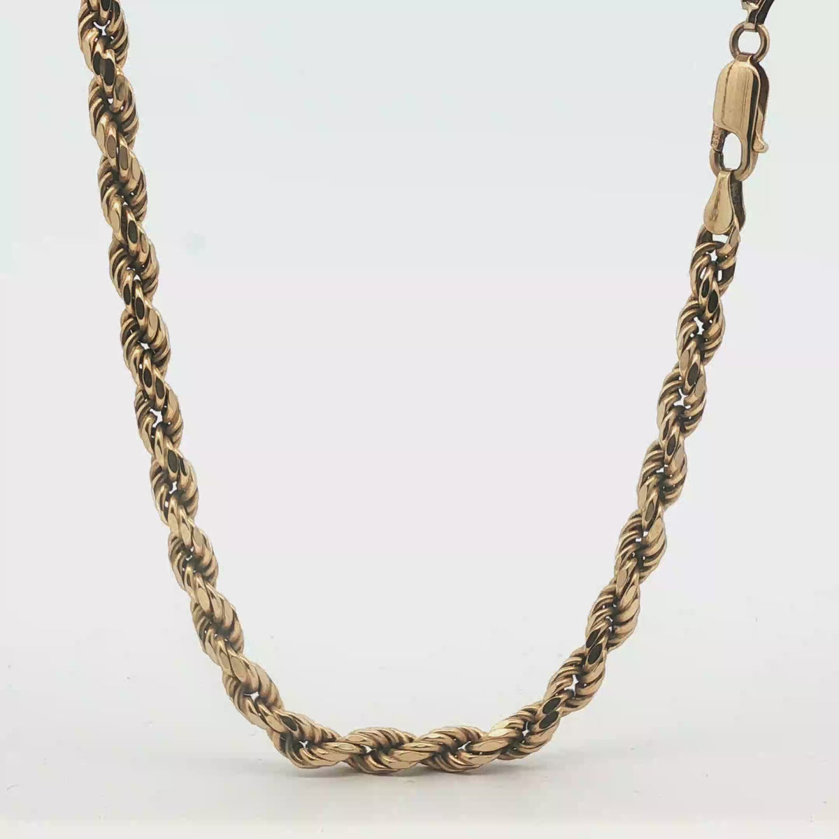 32" - Pre Owned - 9ct - Rope Chain - ( 23.86g )