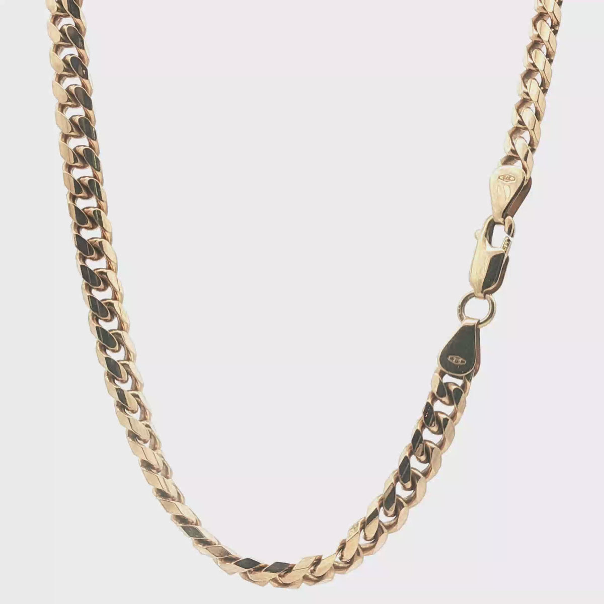 20" - Pre Owned - 9ct - Cubin Chain - ( 37.88g )