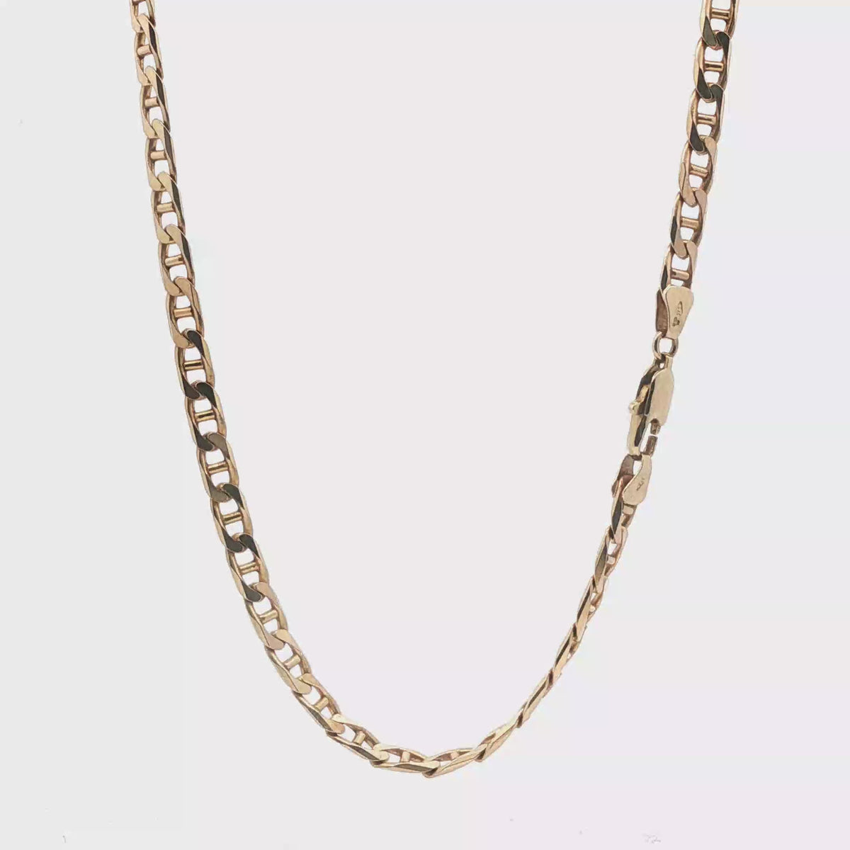 20" - Pre Owned - 9ct - Mariner Link Chain - ( 16.64g )