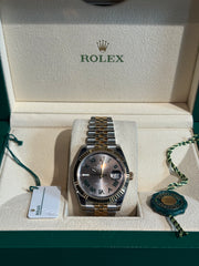 Pre Owned Rolex Datejust “Wimbledon Dial” – 126333 (2022 | Box & Papers) | 41mm | Automatic - Goldbank Jewellers