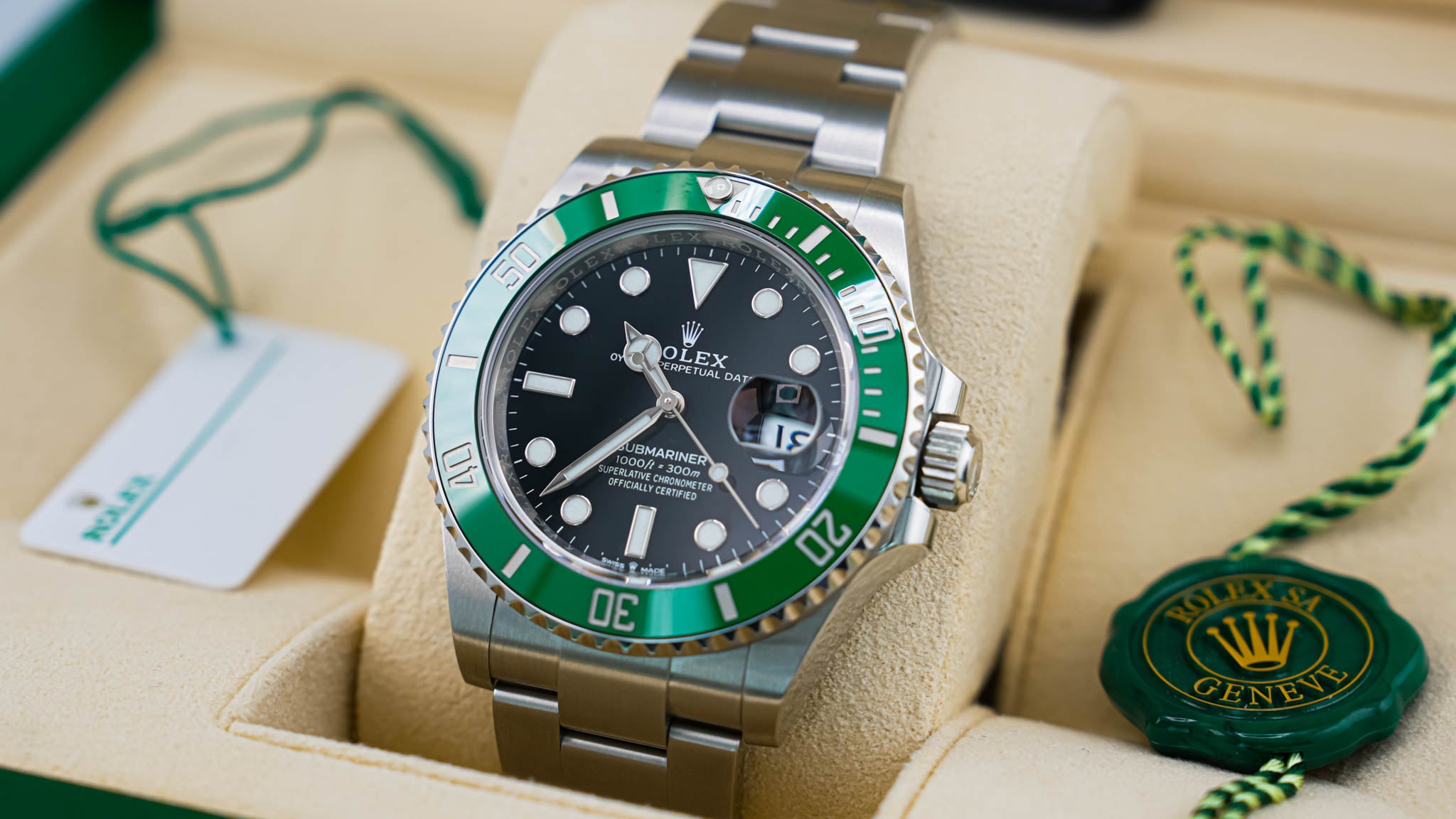 Pre Owned - Rolex Submariner Starbucks - 126610LV - 2020 - 41MM - Full Set - Goldbank Jewellers