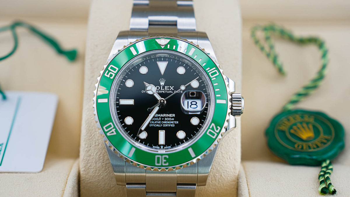 Pre Owned - Rolex Submariner Starbucks - 126610LV - 2020 - 41MM - Full Set - Goldbank Jewellers