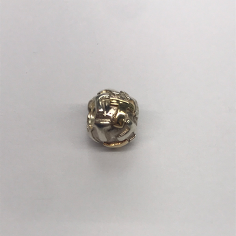 Silver And Gold Plated Pandora Charm