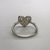 Pandora Stone Set Floral Heart Ring