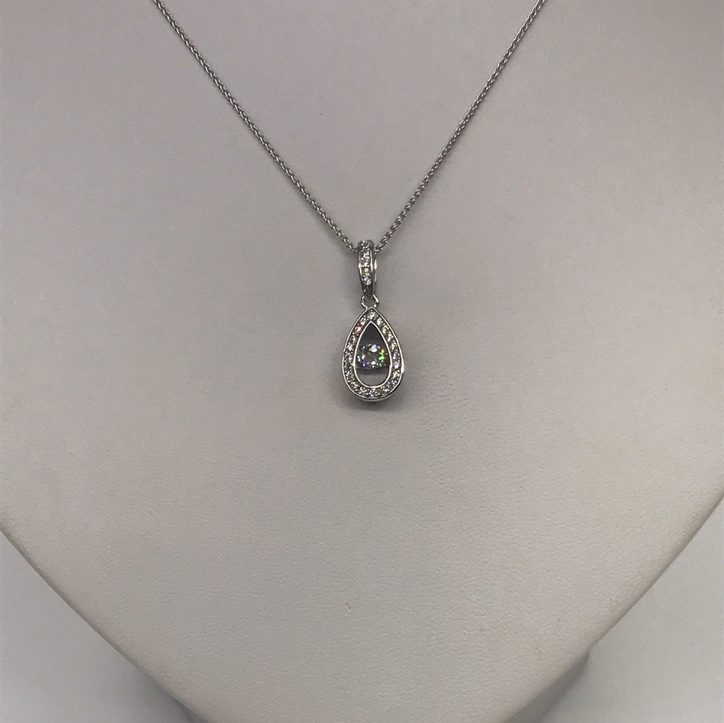 Sterling Silver Necklace And Pendant