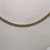Sterling Silver And Gold Plate Belcher Necklace