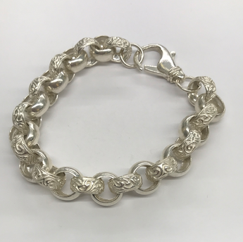 Men’s Silver Belcher Bracelet