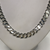 Sterling Silver Solid Flat Curb Necklace