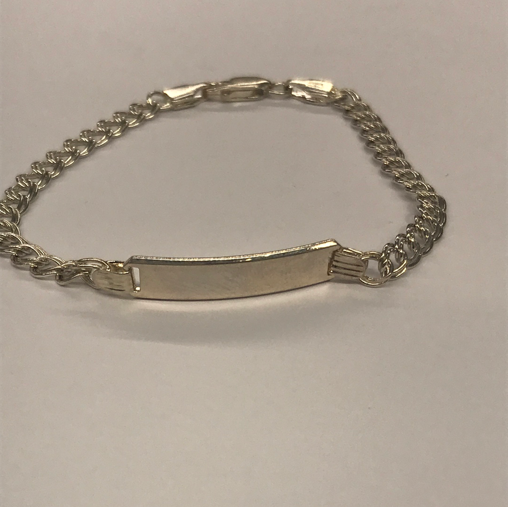 Women’s Sterling Silver ID Bracelet