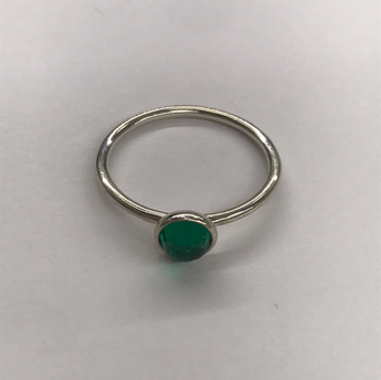Pandora Green Birth Stone Ring