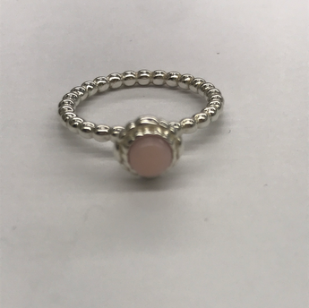 Pandora Pink Birth Stone Ring
